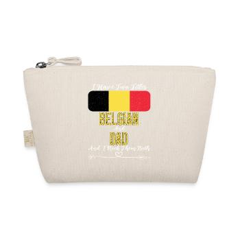J’ai deux titres belge et papa Belgique - Trousse biologique - nature - Devant