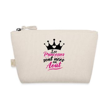 Les Princesses Sont Nées En Août - Trousse biologique - nature - Devant