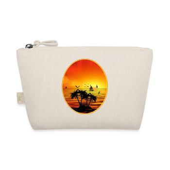 tee shirt vacances - Trousse biologique - nature - Devant