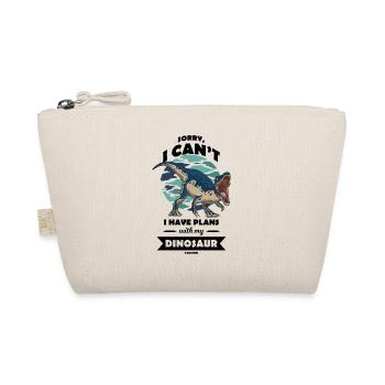 Désolé, je ne peux pas avoir de plans avec mon dinosaure - Trousse biologique - nature - Devant
