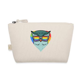 LGBT Animal Owl Arc-en-ciel - Trousse biologique - nature - Devant