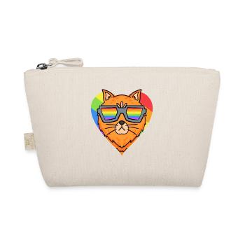 Chat LGBT Maine Coon Rainbow - Trousse biologique - nature - Devant