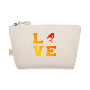 wingfoil hydrofoil foilwing wingsurf men - Organic Pouch - nature - Front