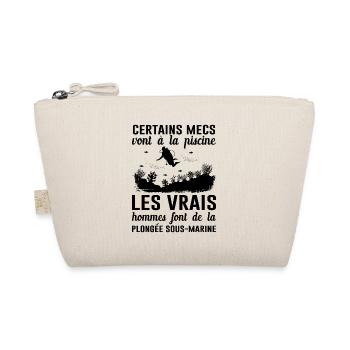 Les Vrais Hommes Font De La Plongée Sous-marine - Trousse biologique - nature - Devant