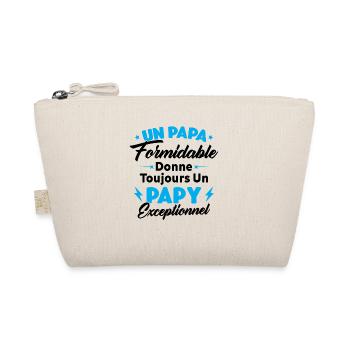 Cadeau pour grand-père - Un papy exceptionnel - Trousse biologique - nature - Devant