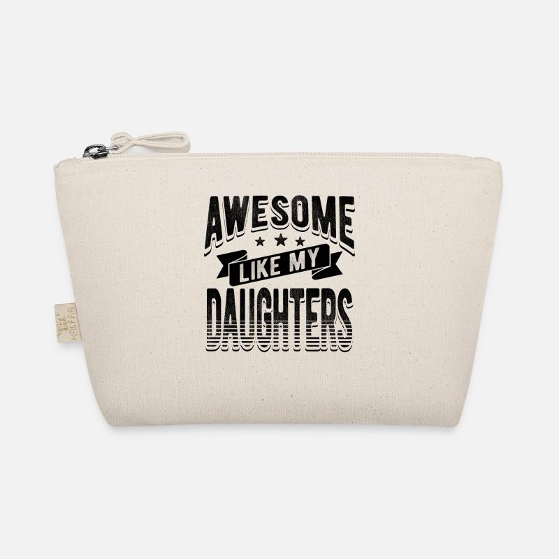 Eltern Mutter Vater von Töchtern Töchter Bio-Täschchen