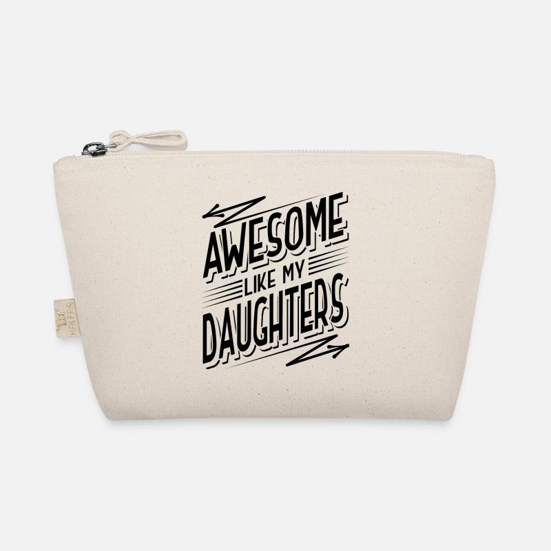 Eltern Mutter Vater von Töchtern Töchter Bio-Täschchen