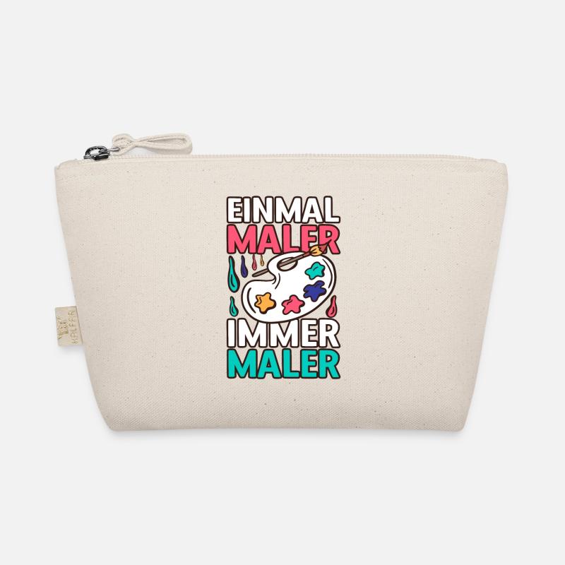 Einmal ein Maler, Immer ein Maler - Bio-Täschchen - Natur
