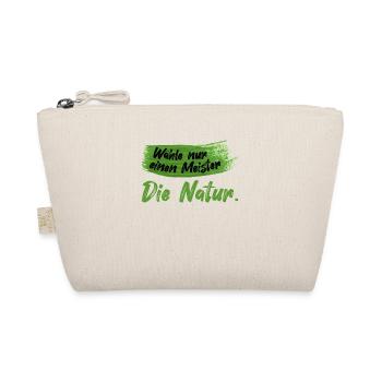 Lustiger Maler Spruch Malerei Kunstschüler Natur - Bio-Täschchen - Natur - Vorne