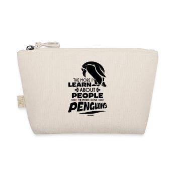 Plus j’en apprends sur les gens, plus j’aime Peng - Trousse biologique - nature - Devant