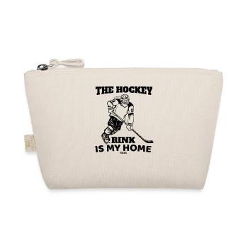 Eishockey Spruch Eisbahn Eissport - Bio-Täschchen - Natur - Vorne