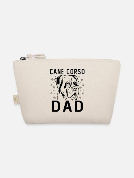 Cane Corso Dad - Bio-Täschchen - Natur - Vorne