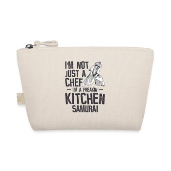 Chef Japanese Samurai Cooking Baking Meals - Organic Pouch - nature - Front