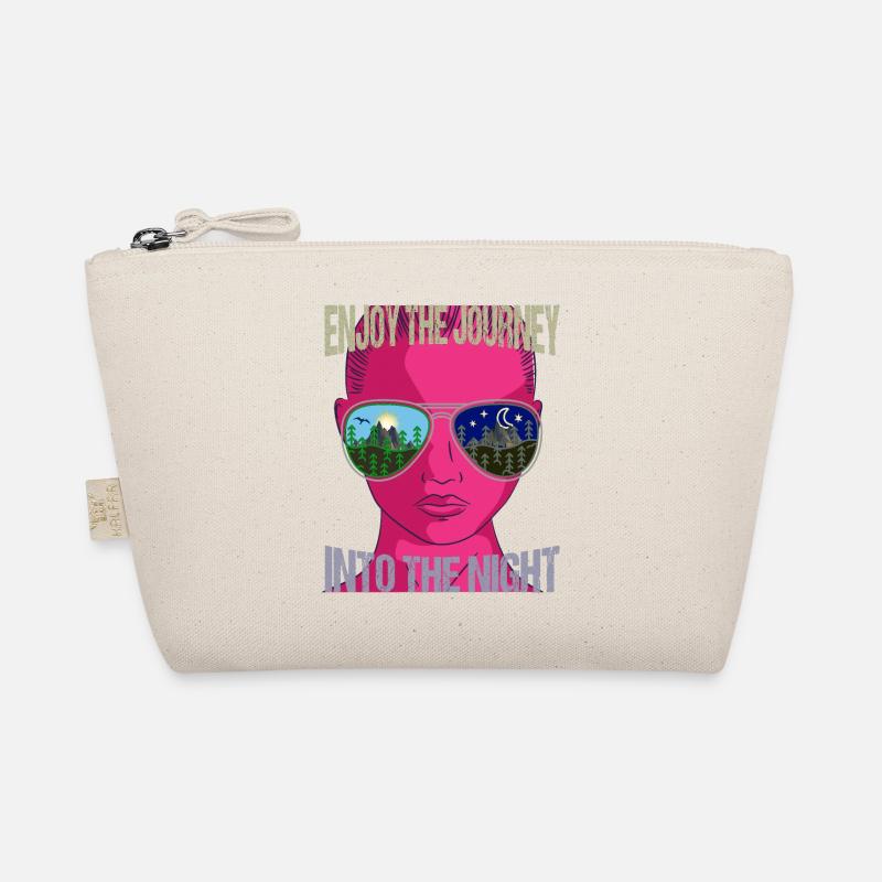 Holiday Trip Explorers into the Night - Organic Pouch - nature