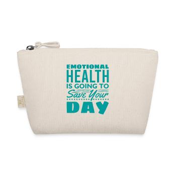 emotional health is going to save your day - Organic Pouch - nature - Front