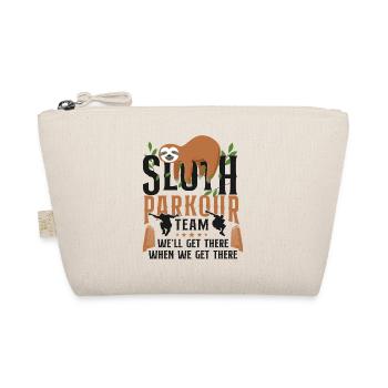 Parkour Free Running Traceur Sloth - Organic Pouch - nature - Front
