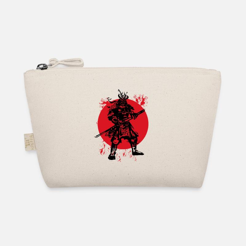 Samouraï Guerrier Japonais Blood Moon Design Trousse biologique