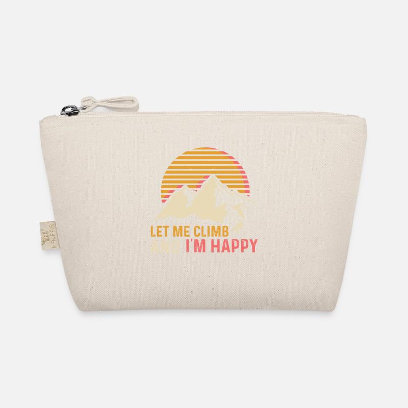 Lass mich klettern Backcountry Wanderer. Geschenk Bio-Täschchen