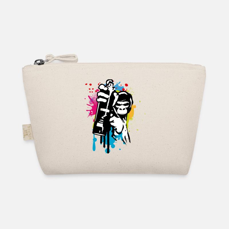 sprayer gorille d’art de rue cool dans le style graffiti Trousse biologique