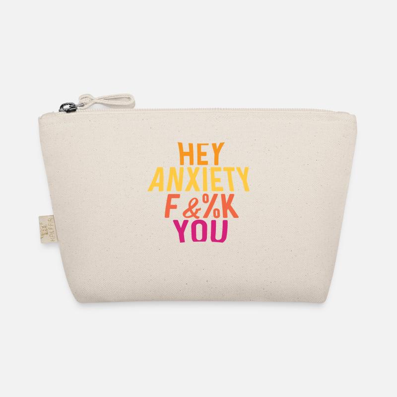 Hey Angst Ängstlich oder ängstlich. Geschenk Bio-Täschchen