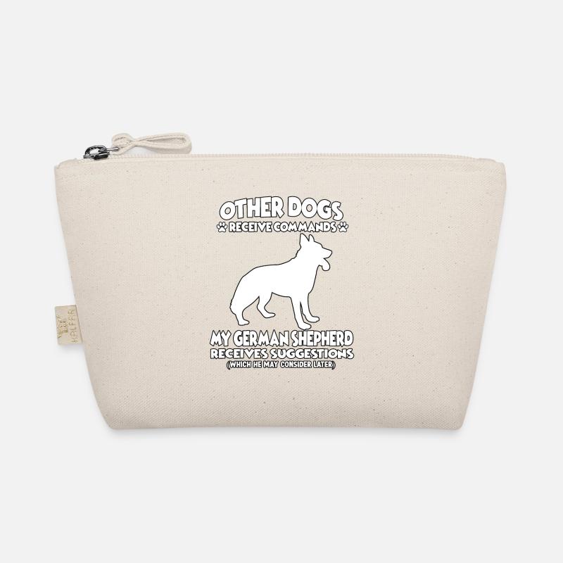Funny German Shepherd Dog Training Dogs Organic Pouch