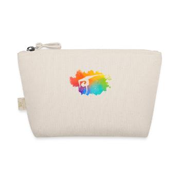 Gymnastik Regenbogenfarben Akrobatik Akro Turnerin - Bio-Täschchen - Natur - Vorne