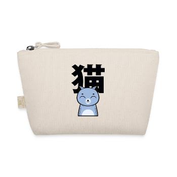 Cat Japanese Nihongo Miezekatze Kätzchen - Bio-Täschchen - Natur - Vorne