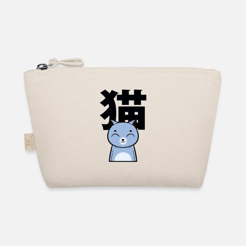 Cat Japanese Nihongo Miezekatze Kätzchen Bio-Täschchen