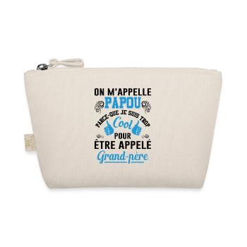 On M'appelle Papou Fête Des Pères Anniversaire Dad - Trousse biologique - nature - Devant