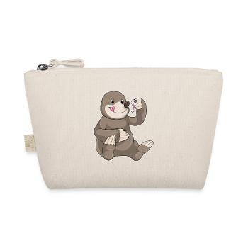 Mole Earthworm - Organic Pouch - nature - Front