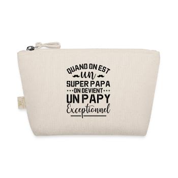 Papy Exceptionnel Papa Fête Des Pères Anniversaire - Trousse biologique - nature - Devant