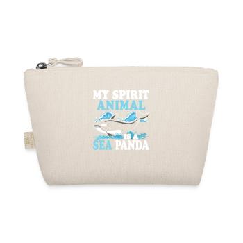 My Spirit Animal Is A Sea Panda Scientist Marine - Bio-Täschchen - Natur - Vorne