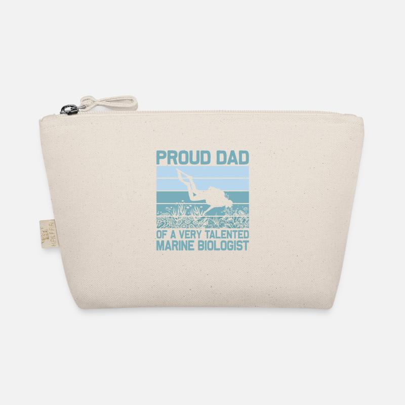 Proud Dad Of A Marine Biologist Ocean Student Sci Bio-Täschchen