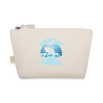 Save The Sea Pandas Marine Biology Scientist - Organic Pouch - nature - Front
