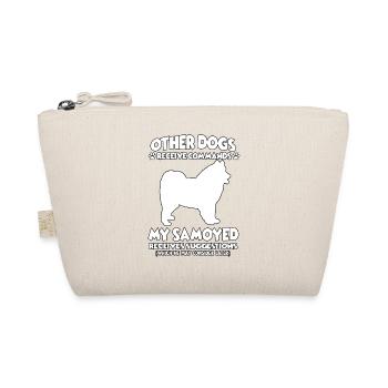 Lustige Samojeden-Hundeerziehung Hundehalter - Bio-Täschchen - Natur - Vorne
