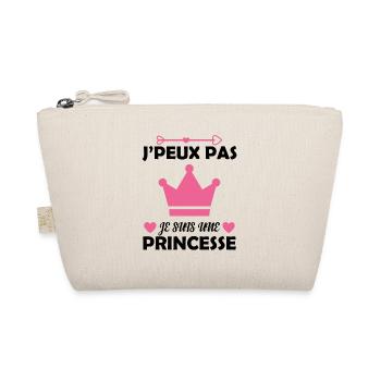 Je Peux Pas Je Suis Une Princesse Cadeau Amour - Trousse biologique - nature - Devant