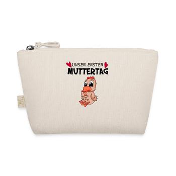 Muttertag - erster Muttertag Geschenk - Bio-Täschchen - Natur - Vorne
