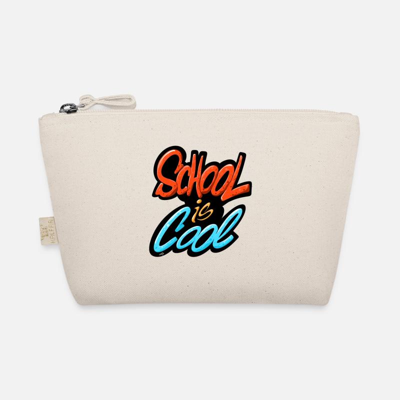 School is cool Bio-Täschchen