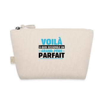 Grand-père Parfait Cadeau Fête Des Pères Papy Papi - Trousse biologique - nature - Devant