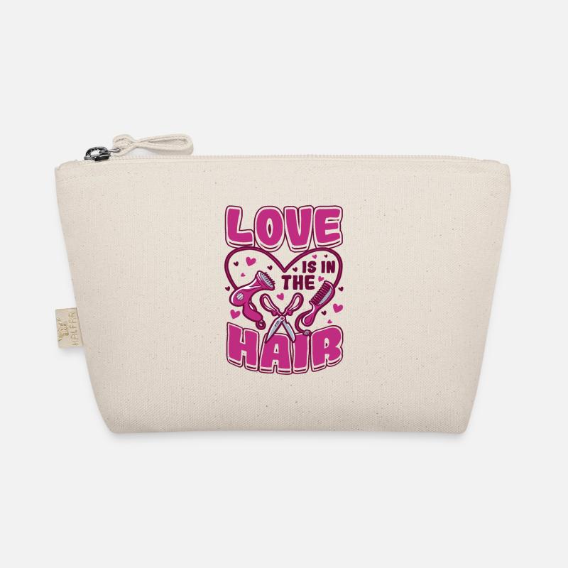 L’amour est dans les cheveux, barbier, coiffeur. Trousse biologique