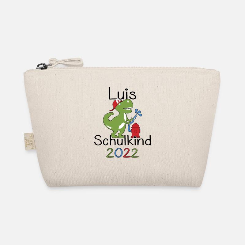 Luis 2022 T-Rex Einschulung Erstklässler 2022 Bio-Täschchen