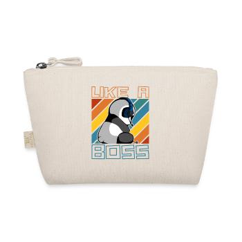 Comme un patron - Gaming Panda Bear Gambler Saying - Trousse biologique - nature - Devant