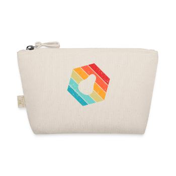 Avocado Vegan Lover Retro Veggie Diet Gift idea - Bio-Täschchen - Natur - Vorne
