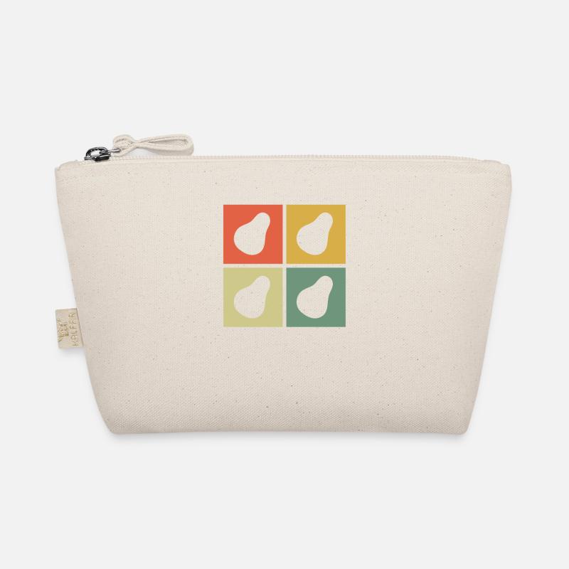 Avocat Vegan Lover Retro Veggie Diet Idée cadeau Trousse biologique