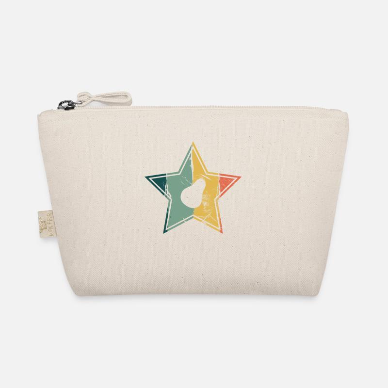 Avocado Vegan Lover Retro Veggie Diet Gift idea Bio-Täschchen