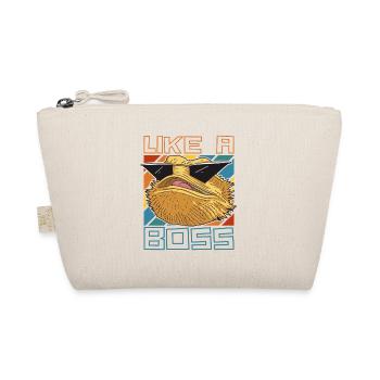 Like a Boss - Drôle d’iguane avec des lunettes de soleil - Trousse biologique - nature - Devant