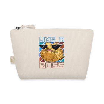Like a Boss - Drôle d’iguane avec des lunettes de soleil - Trousse biologique - nature - Devant