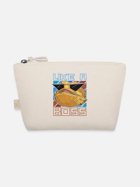Like a Boss - Drôle d’iguane avec des lunettes de soleil - Trousse biologique - nature - Devant