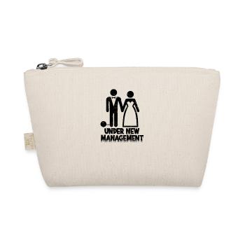 Drôle juste marié Fun Jeunes mariés - Bestman Stag - Trousse biologique - nature - Devant