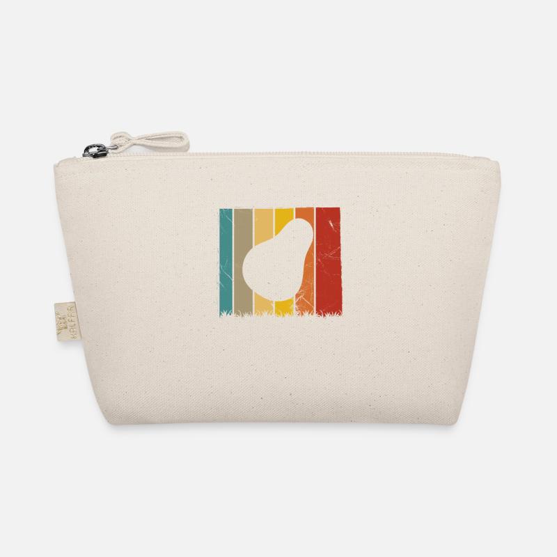 Avocat Vegan Lover Retro Veggie Diet Idée cadeau Trousse biologique